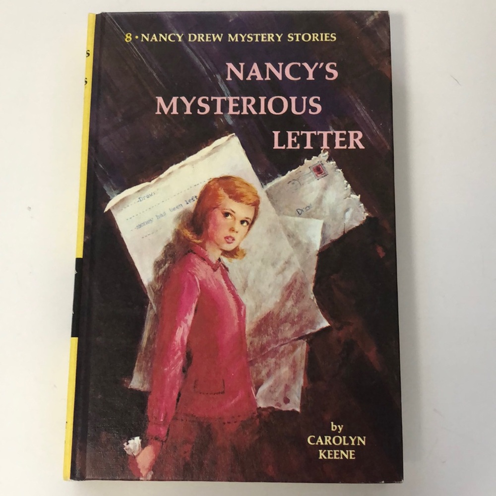 Vintage 1968 Nancy Drew mystery “Nancy’s Mysterious Letter” by Carolyn Keene